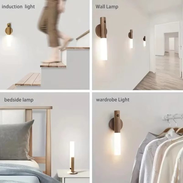 Rechargeable Motion Sensor Night Light – Magnetic & Portable