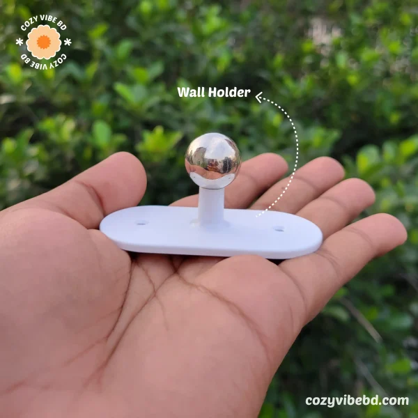 Modern Dimmable Rechargeable Wireless LED Wall Lamp - wall holder photo by cozy vibe bd shop