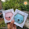 cute pocket makeup mirror with light and fan for girls showing the 2 box side by side - image by cozy vibe bd