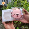 cute pocket makeup mirror with light and fan for girls showing the full box - image by cozy vibe bd